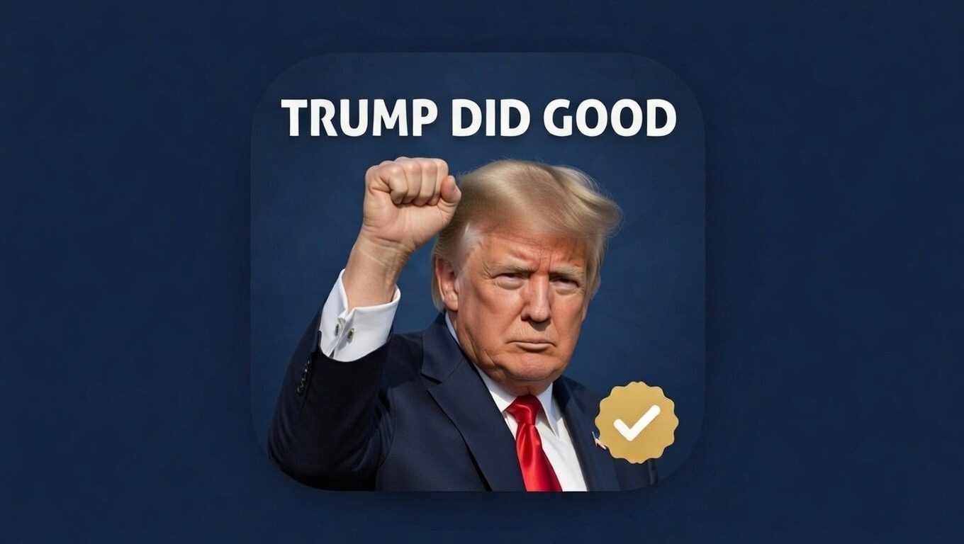Trump Did Good